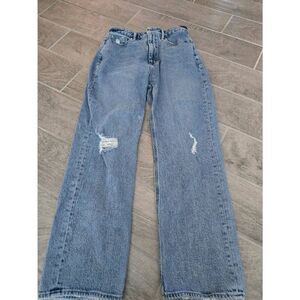 Women's Ann Taylor LOFT Jeans Curvy 90s Straight‎ Size 2